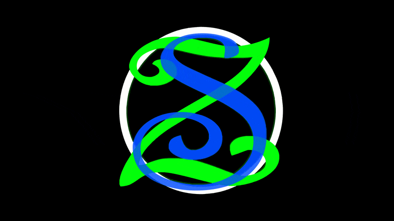 Obracane logo projektu Zdrowie i Szczęście